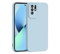 SEAHAI Case for OPPO A94 5G, Ultra Thin Premium Soft Silicone Phone Cover with Thickened Camera Protection Design, Shockproof TPU Bumper Fashion Case Cover - Light Blue