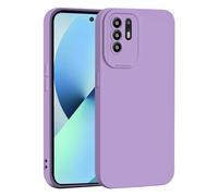 SEAHAI Case for OPPO A94 5G, Ultra Thin Premium Soft Silicone Phone Cover with Thickened Camera Protection Design, Shockproof TPU Bumper Fashion Case Cover - Purple