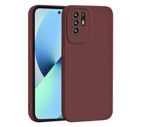 SEAHAI Case for OPPO A94 5G, Ultra Thin Premium Soft Silicone Phone Cover with Thickened Camera Protection Design, Shockproof TPU Bumper Fashion Case Cover - Wine Red