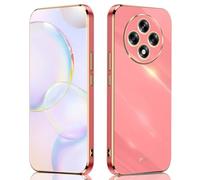 SEAHAI Case for OPPO Reno 12F 4G / OPPO Reno 12 FS 5G (Reno12 F 5G), Ultra Thin Premium TPU Bumper Shockproof Soft Cover Electroplating Phnom Penh Design Silicone Skin Slim Case, Red