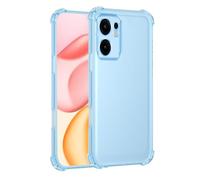 SEAHAI Case for OPPO Reno 13 FS (OPPO Reno 13F 5G/4G), Ultra Thin Ice Fog Texture Translucent Matte Skin Feel Back Soft TPU Bumper Silicone Shockproof Clear Cover, Blue