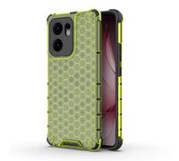 SEAHAI Case for OPPO Reno 13 FS (OPPO Reno 13F 5G/4G), Ultra-thin Silicone TPU Shockproof Bumper Phone Case Cover [Advanced Air Cushion Drop Protection] [Honeycomb Shape] - Green