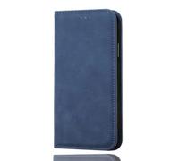 SEAHAI Case for Oukitel C1 / Oukitel C1 Pro Leather PU Wallet Folio Stand Case, Ultra-thin Shockproof Cover Kickstand with Credit Card Slots TPU Shell Magnetic Close - Blue