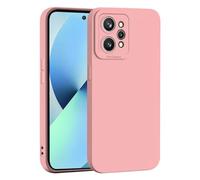 SEAHAI Case for Realme GT 2 Pro 5G (GT2 Pro), Ultra Thin Premium Soft Silicone Phone Cover with Thickened Camera Protection Design, Shockproof TPU Bumper Fashion Case Cover - Pink