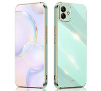 SEAHAI Case for Samsung Galaxy A05, Ultra Thin Premium TPU Bumper Shockproof Soft Cover Electroplating Phnom Penh Design Silicone Skin Slim Case, Green
