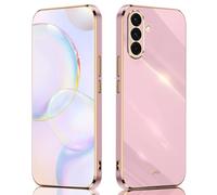 SEAHAI Case for Samsung Galaxy A17 5G/4G, Ultra Thin Premium TPU Bumper Shockproof Soft Cover Electroplating Phnom Penh Design Silicone Skin Slim Case, Purple