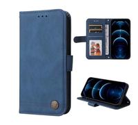 SEAHAI Case for Samsung Galaxy Xcover 7 Pro Leather PU Wallet Folio Stand Cover, Ultra-thin Shockproof Case Kickstand with Credit Card Slots TPU Shell Magnetic Close - Blue