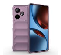 SEAHAI Case for Vivo V60 Lite 5G/4G, Sturdy Shockproof Case Soft Silicone Airbag Design Rubber Cover Heavy Duty Protection Ultra Thin Cover - Light Purple