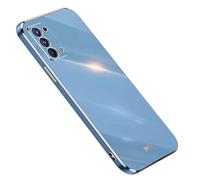 SEAHAI Case for Vivo V70 FE, Ultra Thin Premium TPU Bumper Shockproof Soft Cover Electroplating Phnom Penh Design Silicone Skin Slim Case, Blue