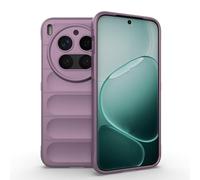 SEAHAI Case for Vivo X300 Pro, Sturdy Shockproof Case Soft Silicone Airbag Design Rubber Cover Heavy Duty Protection Ultra Thin Cover - Light Purple