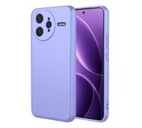 SEAHAI Case for Xiaomi POCO F7 Ultra 5G, Ultra Thin Silky-Soft Touch Soft Liquid Silicone Phone Cover with Shockproof Airbag Design, Premium TPU Bumper Fashion Case - Purple