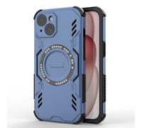 SEAHAI Case for Xiaomi POCO X8 Pro 5G with Magnet Adsorption Function, Ultra-thin Silicone TPU Bumper Shockproof Hybrid Hard PC Armor Ring Magnetic Protective Cover, Blue