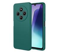 SEAHAI Case for Xiaomi Redmi 14C / Xiaomi Poco C75, Ultra Thin Silky-Soft Touch Soft Liquid Silicone Phone Cover with Shockproof Airbag Design, Premium TPU Bumper Fashion Case - Dark Green