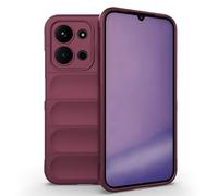 SEAHAI Case for Xiaomi Redmi 15C 5G/4G/POCO C85, Sturdy Shockproof Case Soft Silicone Airbag Design Rubber Cover Heavy Duty Protection Ultra Thin Cover - Dark Purple