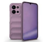 SEAHAI Case for Xiaomi Redmi 15C 5G/4G/POCO C85, Sturdy Shockproof Case Soft Silicone Airbag Design Rubber Cover Heavy Duty Protection Ultra Thin Cover - Light Purple