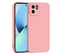 SEAHAI Case for Xiaomi Redmi A1 / Xiaomi Redmi A2, Ultra Thin Premium Soft Silicone Phone Cover with Thickened Camera Protection Design, Shockproof TPU Bumper Fashion Case Cover - Pink
