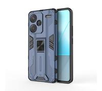 SEAHAI Case for Xiaomi Redmi Note 13 Pro+ 5G/Plus 5G, Ultra-thin Protective Silicone TPU Shockproof Hybrid Hard PC Phone Cover, with Foldable Hidden Form Bracket - Blue