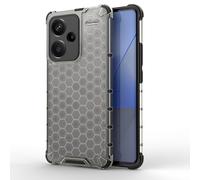 SEAHAI Case for Xiaomi Redmi Note 13 Pro+ 5G/Plus 5G, Ultra-thin Silicone TPU Shockproof Bumper Phone Case Cover [Advanced Air Cushion Drop Protection] [Honeycomb Shape] - Black