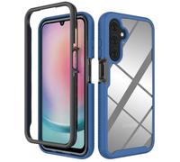 SEAHAI Clear Case for Samsung Galaxy A17 5G/4G, Military Grade Full Body Rugged Armor Case Cover, Heavy Duty Dropproof Shockproof Case - Dark blue