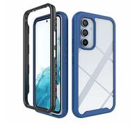 SEAHAI Clear Case for Samsung Galaxy A54 5G, Military Grade Full Body Rugged Armor Case Cover, Heavy Duty Dropproof Shockproof Case - Dark blue