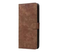 SEAHAI Leather Flip Case for Cubot Note 40, Premium PU Wallet Book Folio Ultra-thin Shockproof Cover Kickstand with Credit Card Slots/RFID Protection/Magnetic Close - Brown