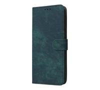 SEAHAI Leather Flip Case for Oukitel C1 / Oukitel C1 Pro, Premium PU Wallet Book Folio Ultra-thin Shockproof Cover Kickstand with Credit Card Slots/RFID Protection/Magnetic Close - Green