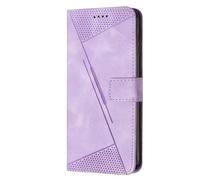 SEAHAI Leather Flip Case for Samsung Galaxy Xcover 7 Pro, Premium PU Wallet Stand Folio Shockproof TPU Shell Cover with Kickstand/Card Holder/RFID Blocking/Magnetic Close - Purple