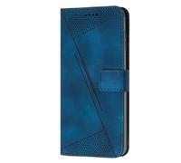SEAHAI Leather Flip Case for Samsung Galaxy Xcover 7 Pro, Premium PU Wallet Stand Folio Shockproof TPU Shell Cover with Kickstand/Card Holder/RFID Blocking/Magnetic Close - Blue