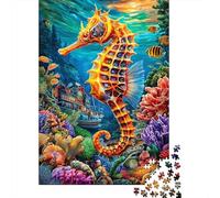 Seahorse 1000 Piece Jigsaw Puzzle for Family - Fun Challenge for Adults & Kids, A Great Gift And Interactive Home Decor Project 70x50cm/1000pcs