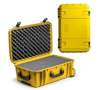 Seahorse 920 Heavy Duty Protective Dry Box Case With Accuform Foam - TSA Approved/Mil Spec / IP67 Waterproof/USA Made for Professional Photographers (Yellow)