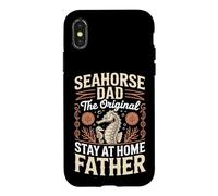 Seahorse Dad The Original Stay At Home Father Case for iPhone X/XS