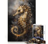 Seahorse Imagination 1000 Pieces Jigsaw Puzzles for Teenagers Improve Memory Mental Relax Sharp Edge Creative Gift (50x75cm)