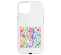 Seahorse Marine Animal Tropical Beach Vibes Summer Time Case for iPhone 15 Plus