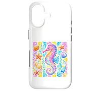 Seahorse Marine Animal Tropical Beach Vibes Summer Time Case for iPhone 17