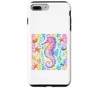 Seahorse Marine Animal Tropical Beach Vibes Summer Time Case for iPhone 7 Plus/8 Plus