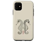 Seahorse Skeletons in the Balance Case for iPhone 11