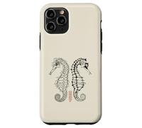 Seahorse Skeletons in the Balance Case for iPhone 11 Pro