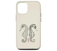 Seahorse Skeletons in the Balance Case for iPhone 12/12 Pro