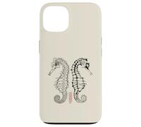 Seahorse Skeletons in the Balance Case for iPhone 13