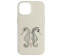 Seahorse Skeletons in the Balance Case for iPhone 14