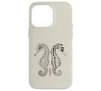Seahorse Skeletons in the Balance Case for iPhone 14 Pro Max