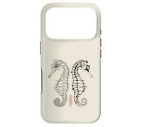Seahorse Skeletons in the Balance Case for iPhone 17 Pro
