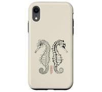 Seahorse Skeletons in the Balance Case for iPhone XR