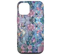 Seahorse Stained Glass Effect Art Sea Horse Stain Glass Case for iPhone 12/12 Pro
