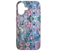 Seahorse Stained Glass Effect Art Sea Horse Stain Glass Case for iPhone 17