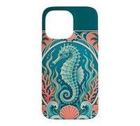 Seahorse Tropical Scuba Diver Deco Case for iPhone 14 Pro Max