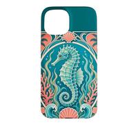 Seahorse Tropical Scuba Diver Deco Case for iPhone 15