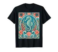 Seahorse Tropical Scuba Diver Deco T-Shirt
