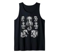 Seahorse Vintage Dark Academia Seahorses Retro Marine Life Tank Top