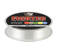 SeaKnight Fighter Fishing Line, 100m Nylon Monofilament, 2-35lb, Super Strong for Carp, Bass, Fly Fishing (transparent, 2.0#: 8LB (0.235mm) 3.62KG)